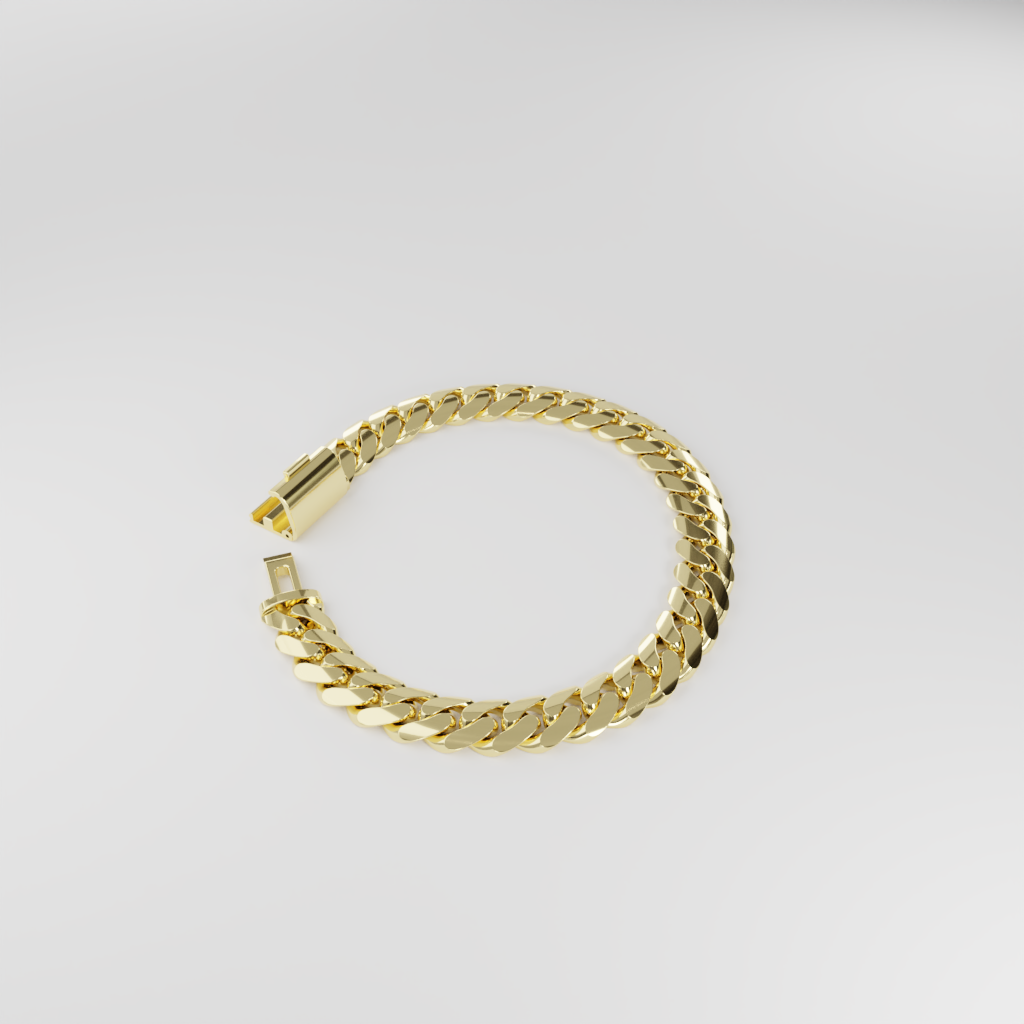 Bransoletka "Miami Cuban" - 10mm