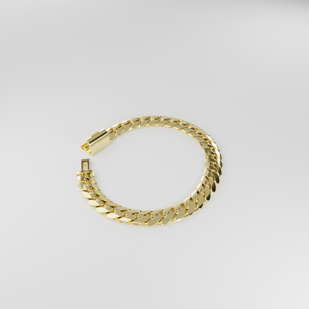 Bransoletka "Miami Cuban" - 10mm