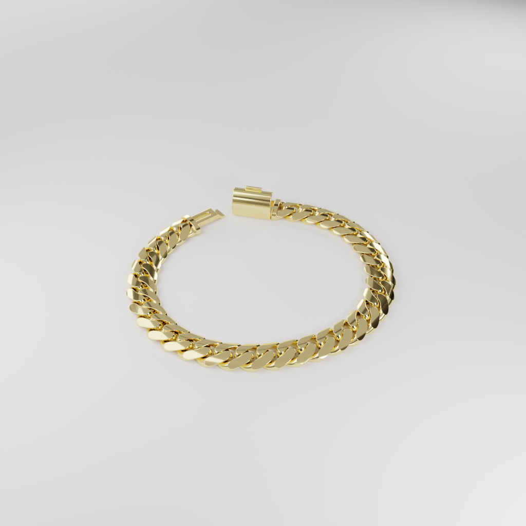 Bransoletka "Miami Cuban" - 10mm