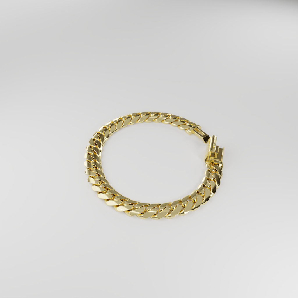 Bransoletka "Miami Cuban" - 10mm