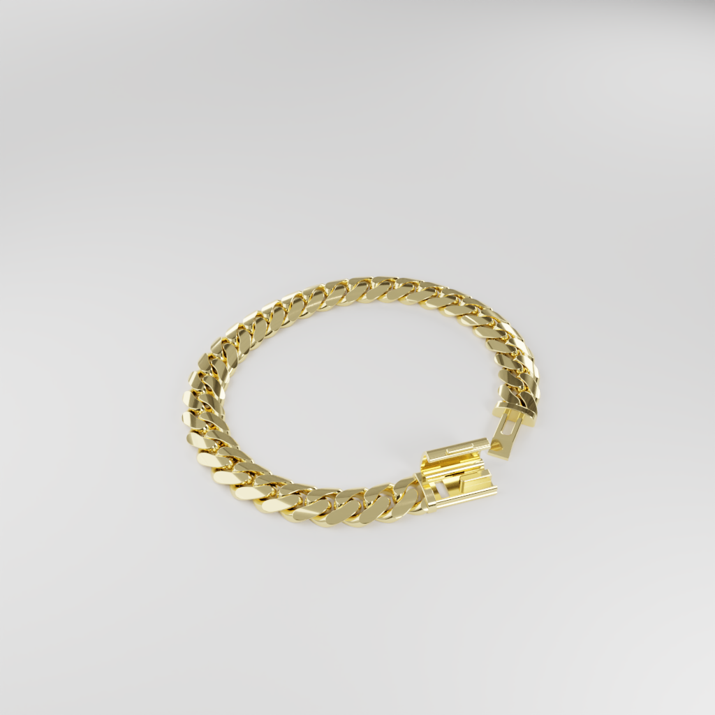 Bransoletka "Miami Cuban" - 10mm