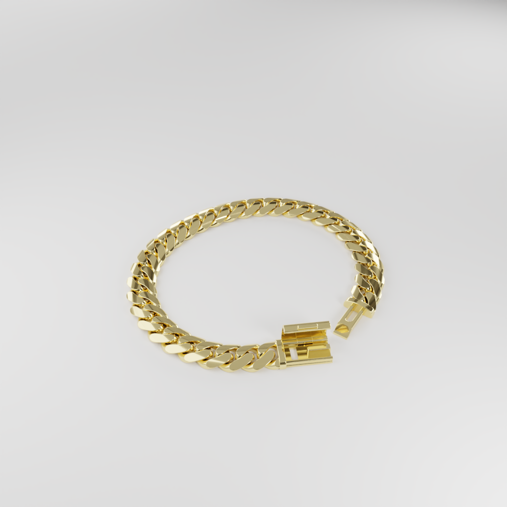 Bransoletka "Miami Cuban" - 10mm