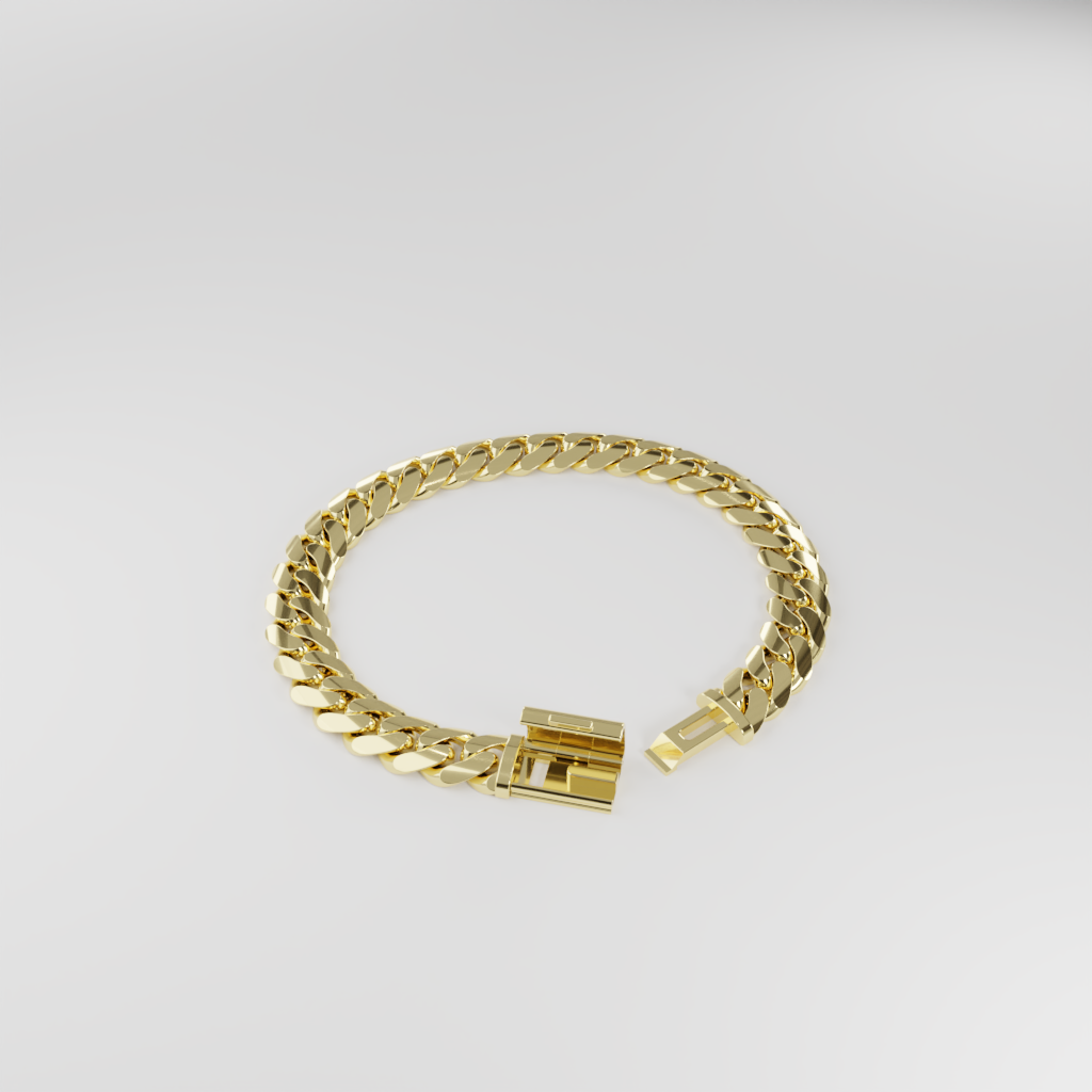 Bransoletka "Miami Cuban" - 10mm