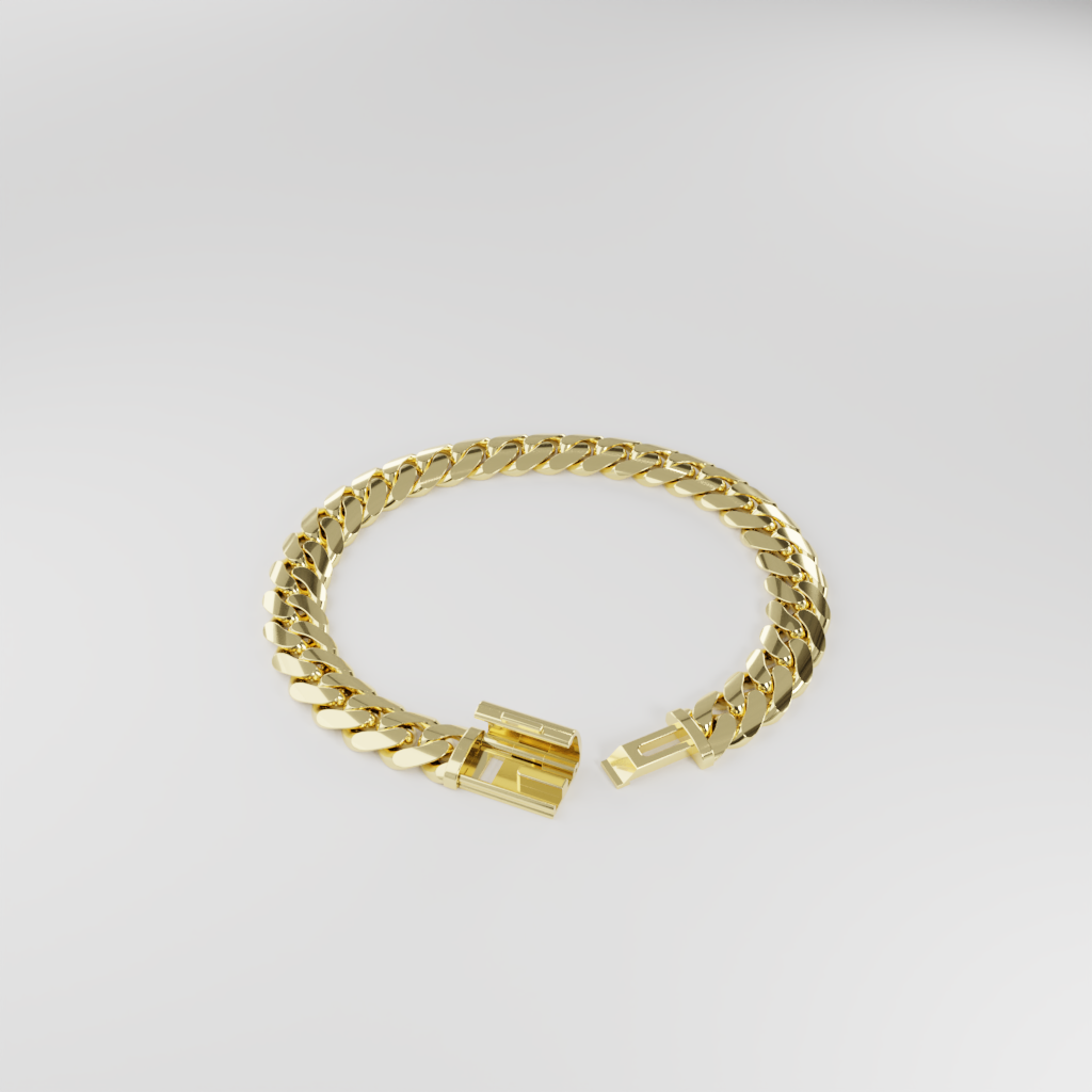 Bransoletka "Miami Cuban" - 10mm