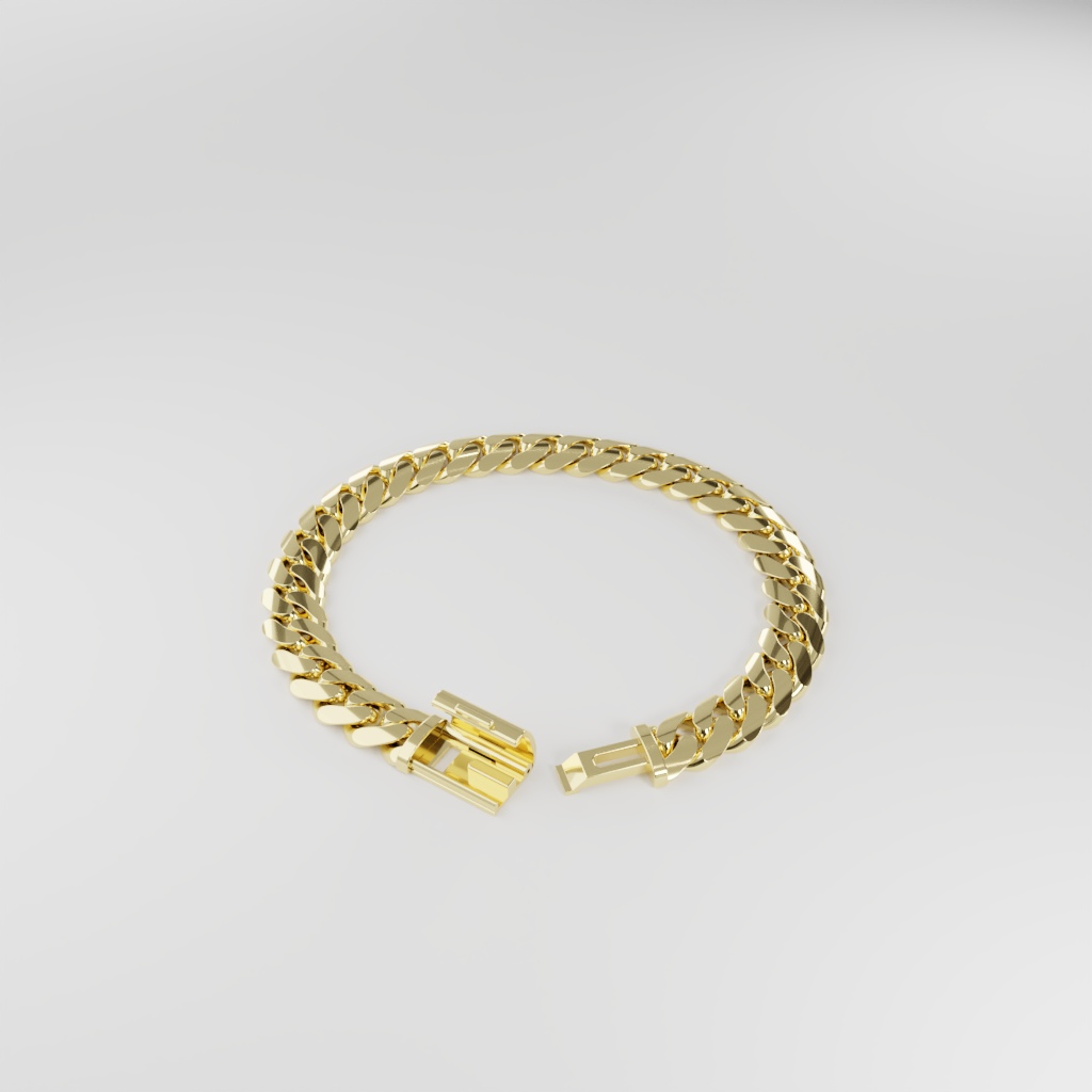 Bransoletka "Miami Cuban" - 10mm