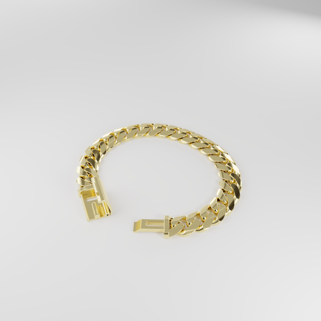 Bransoletka "Miami Cuban" - 12mm