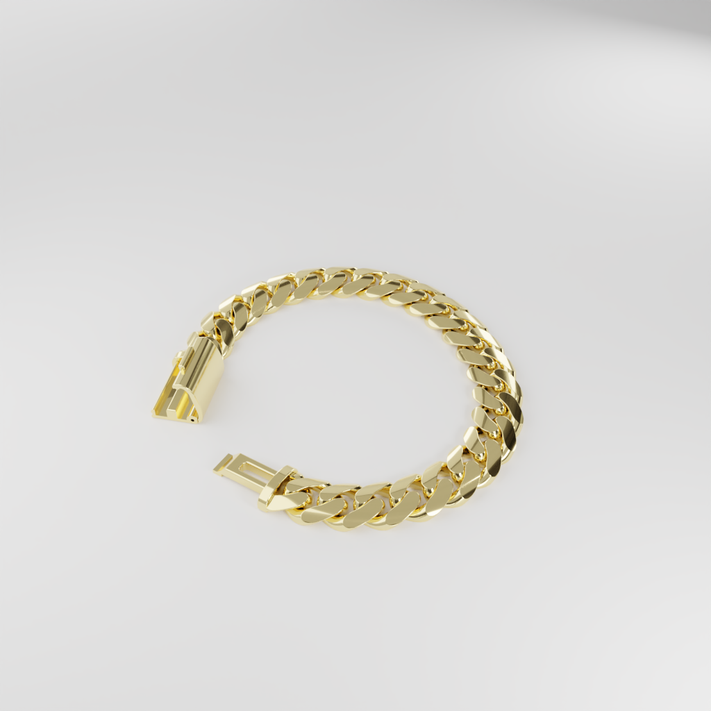 Bransoletka "Miami Cuban" - 12mm