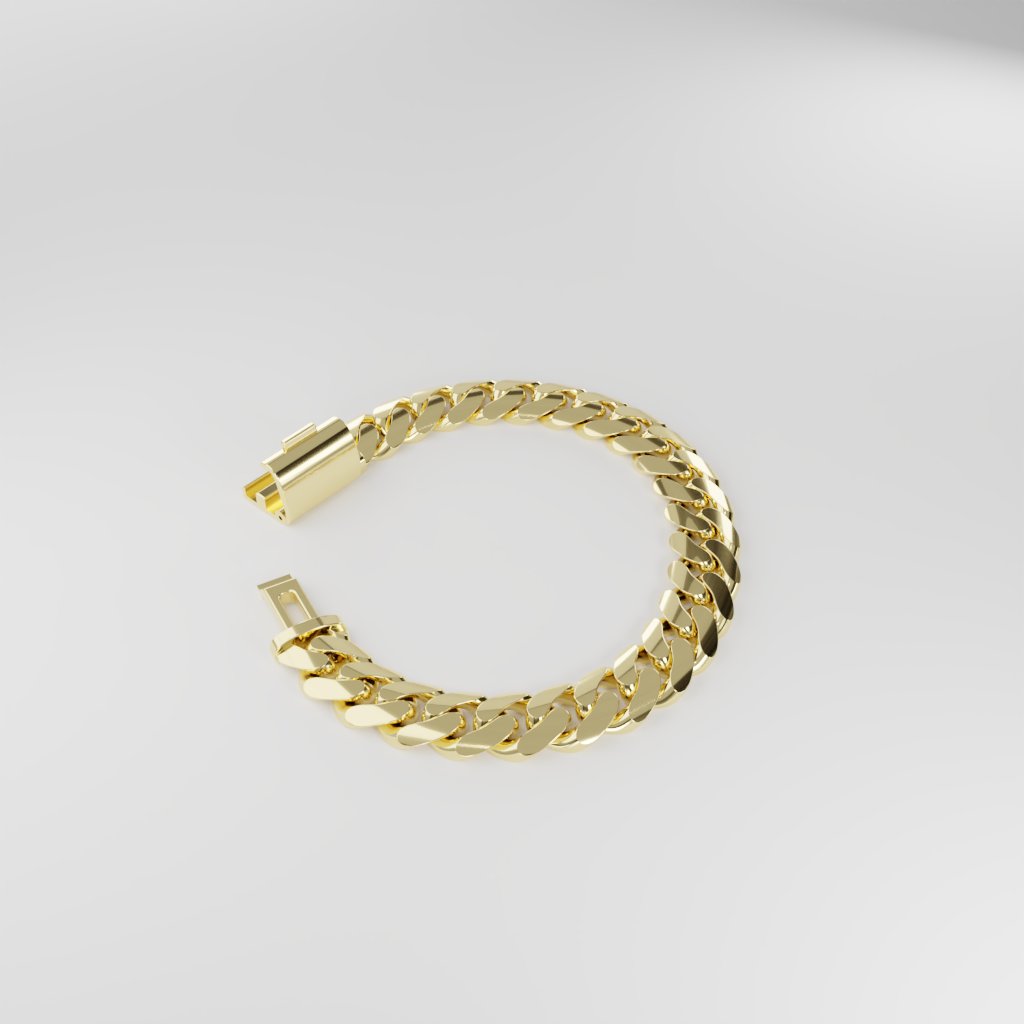 Bransoletka "Miami Cuban" - 12mm