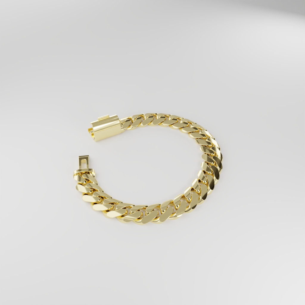 Bransoletka "Miami Cuban" - 12mm