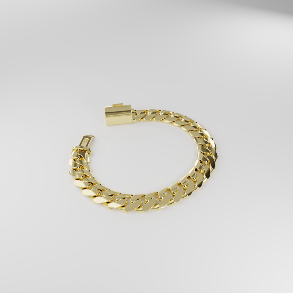 Bransoletka "Miami Cuban" - 12mm