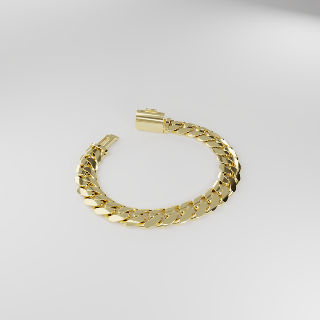 Bransoletka "Miami Cuban" - 12mm