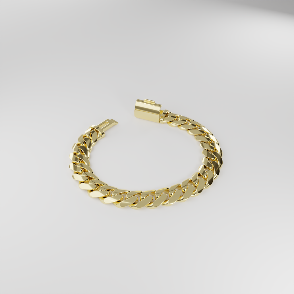 Bransoletka "Miami Cuban" - 12mm