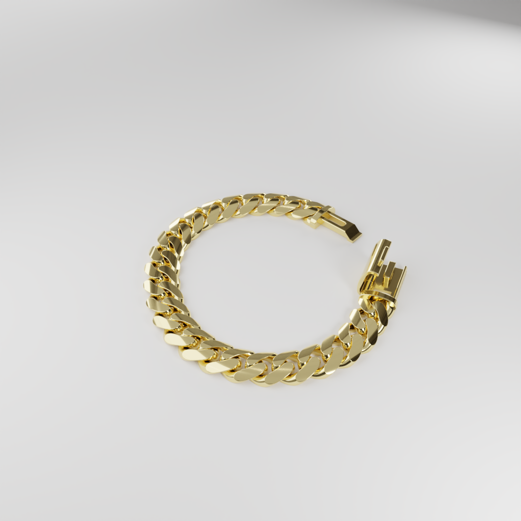 Bransoletka "Miami Cuban" - 12mm