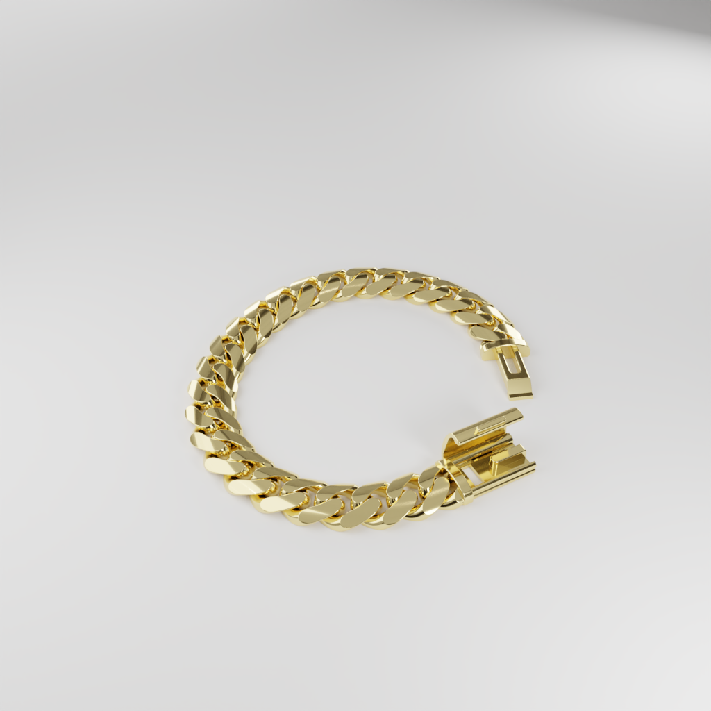 Bransoletka "Miami Cuban" - 12mm