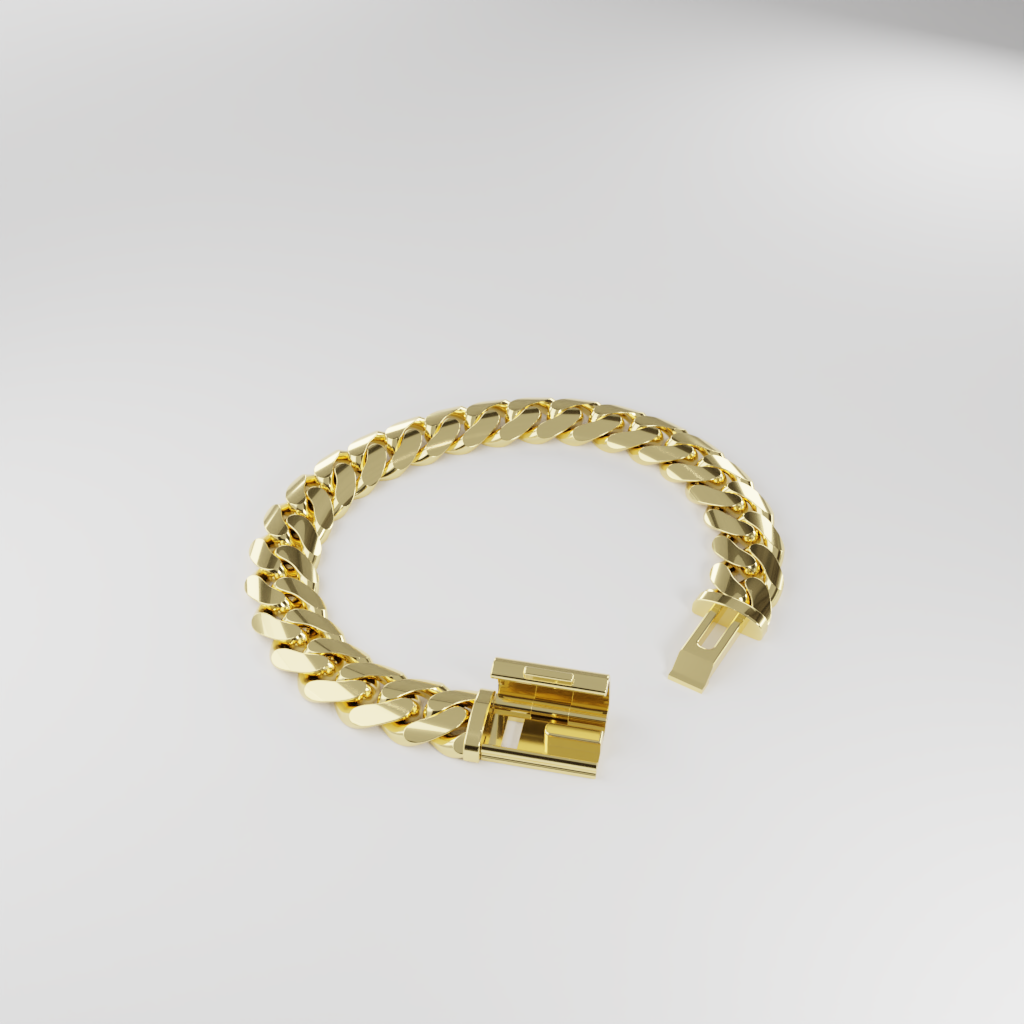 Bransoletka "Miami Cuban" - 12mm