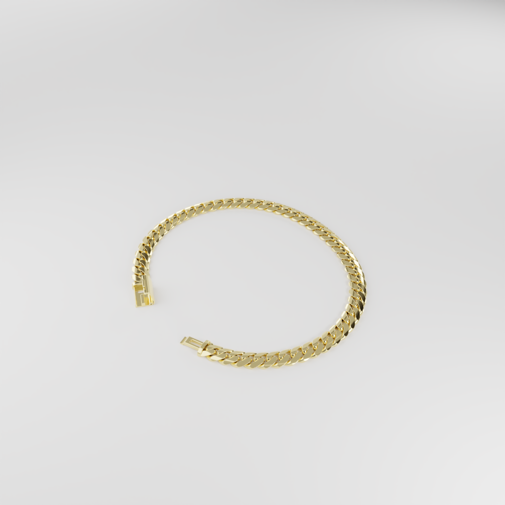 Bransoletka "Miami Cuban" - 6mm