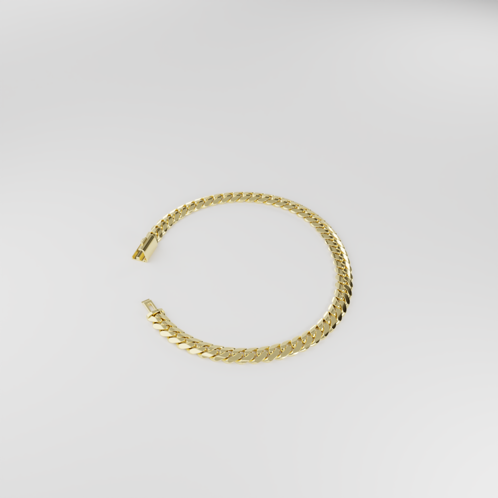 Bransoletka "Miami Cuban" - 6mm