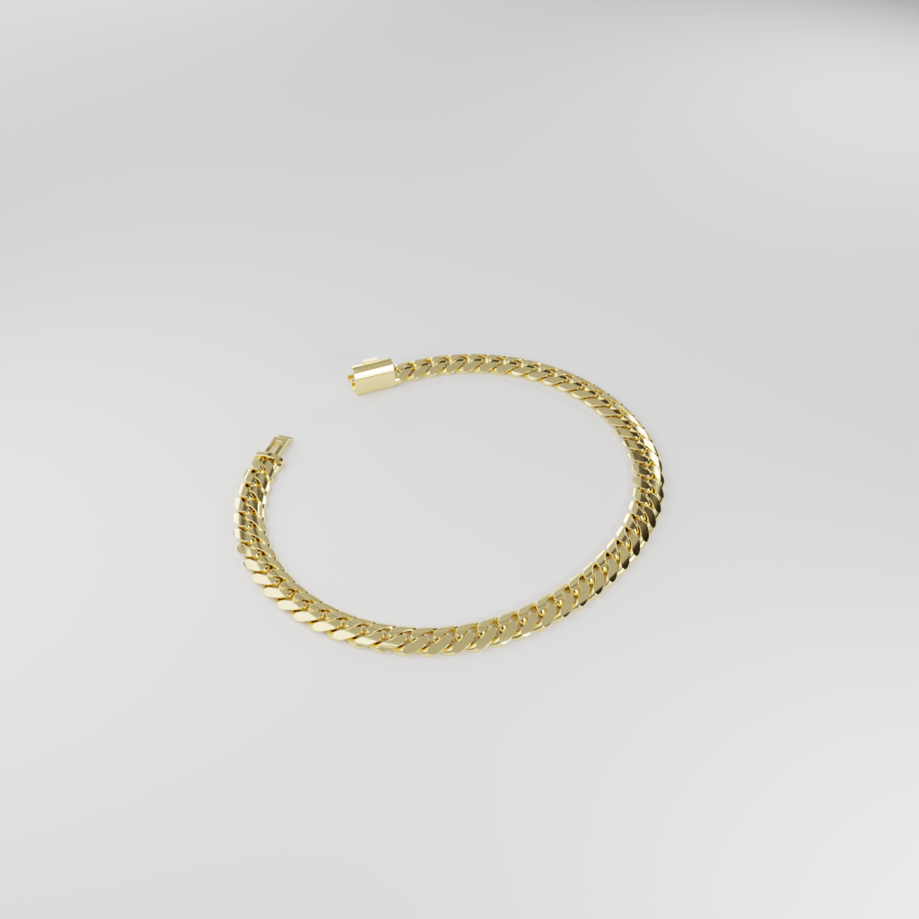 Bransoletka "Miami Cuban" - 6mm