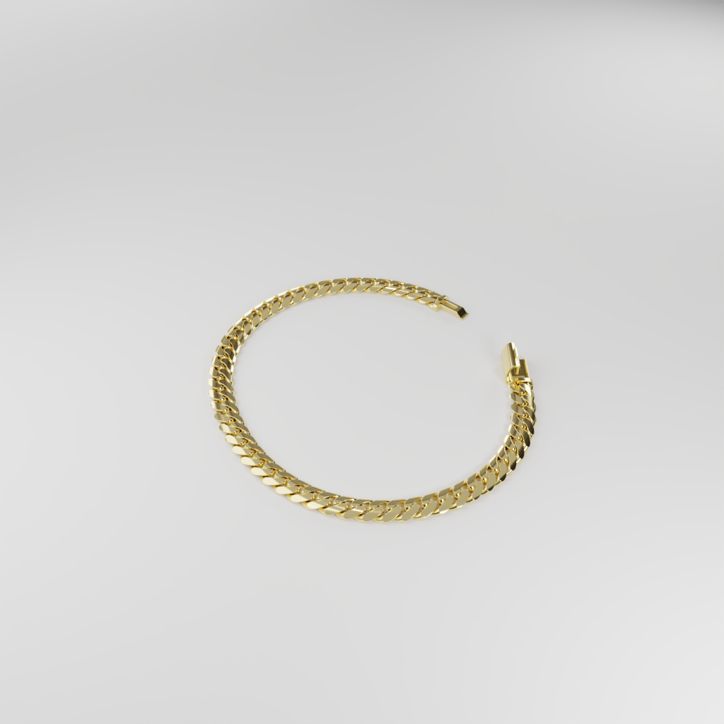 Bransoletka "Miami Cuban" - 6mm