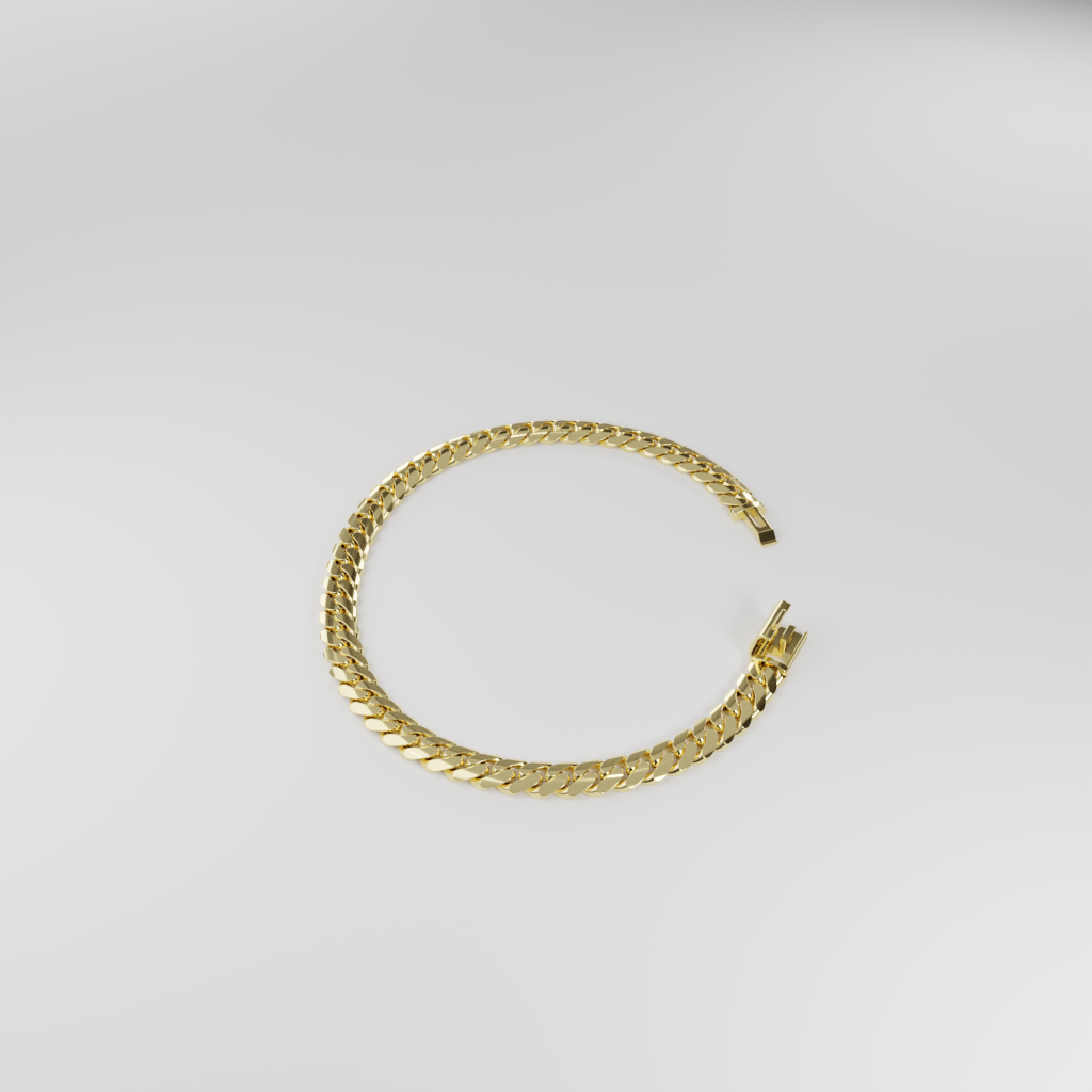 Bransoletka "Miami Cuban" - 6mm