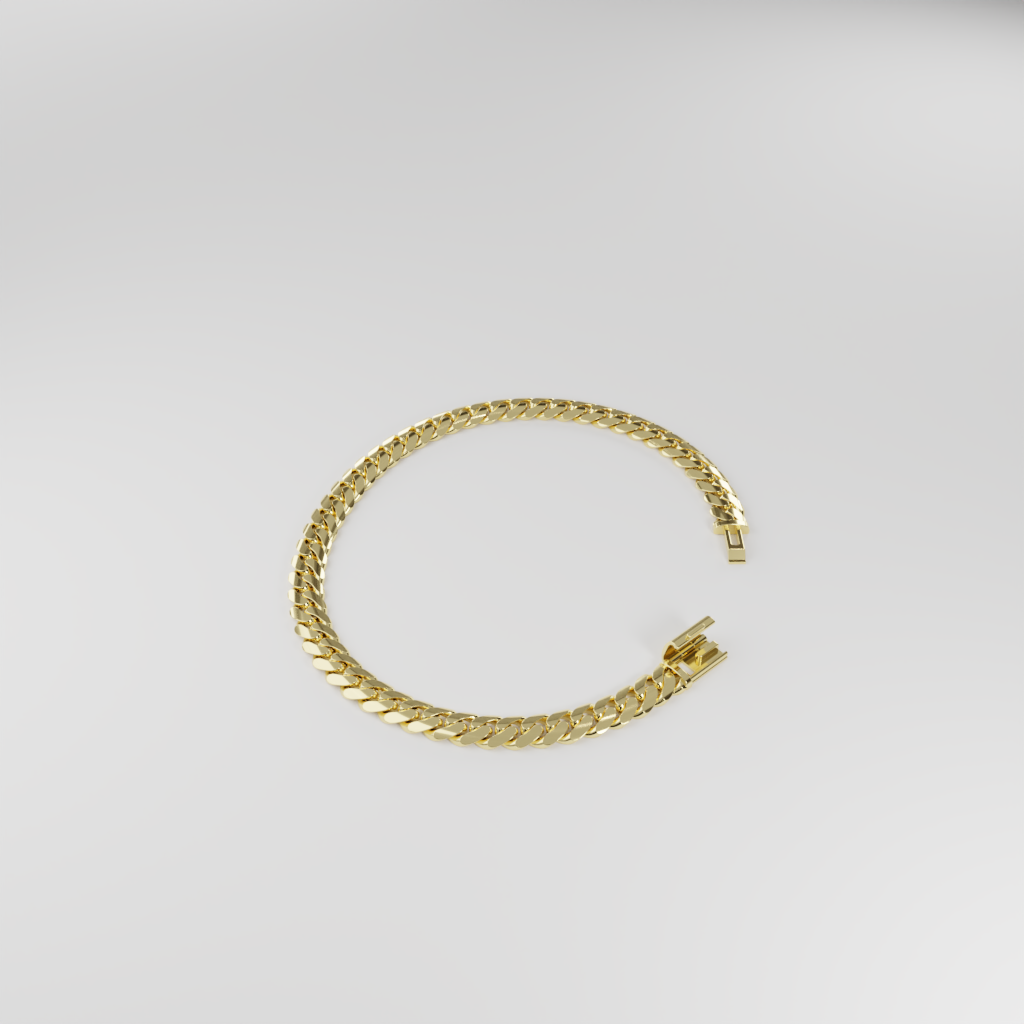 Bransoletka "Miami Cuban" - 6mm