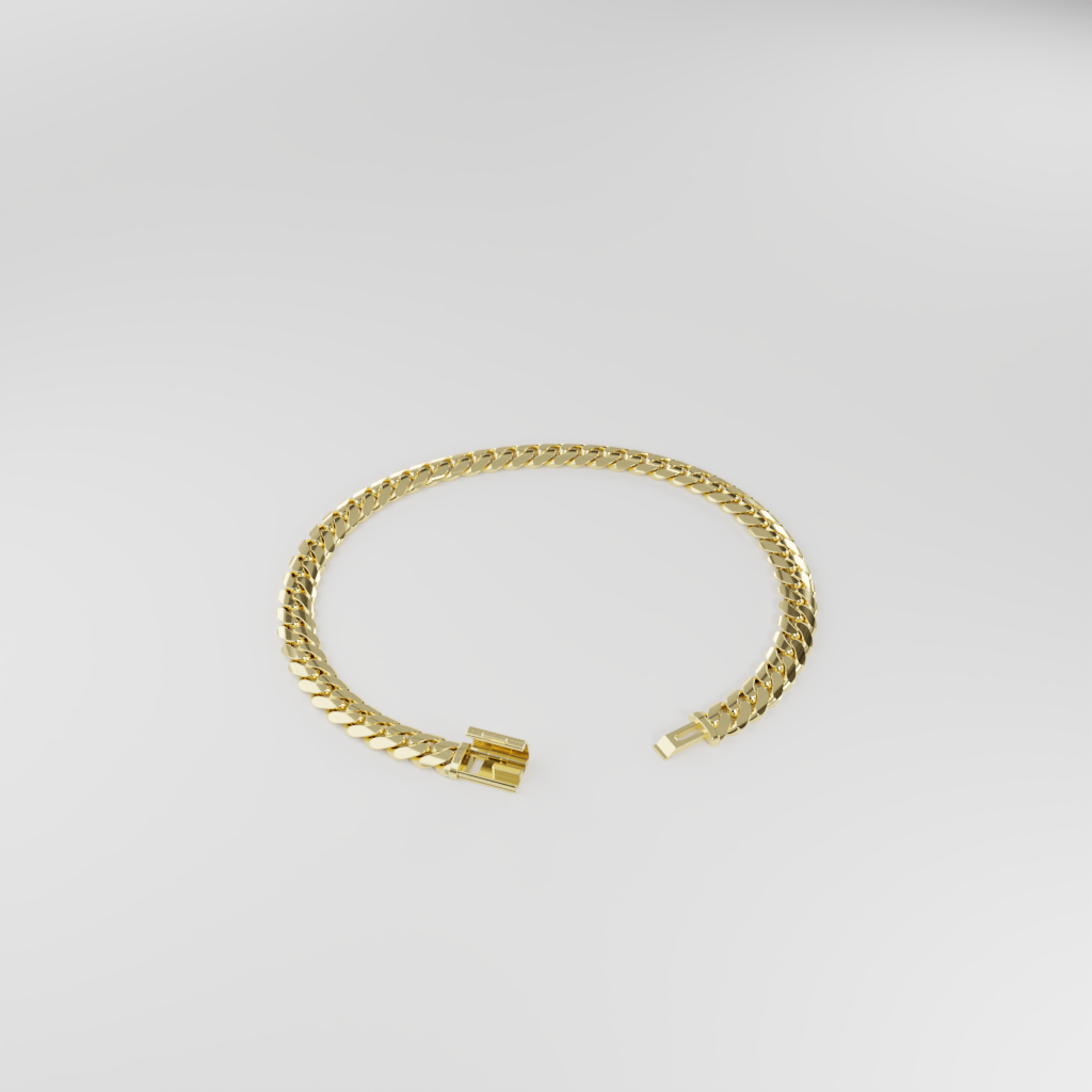 Bransoletka "Miami Cuban" - 6mm