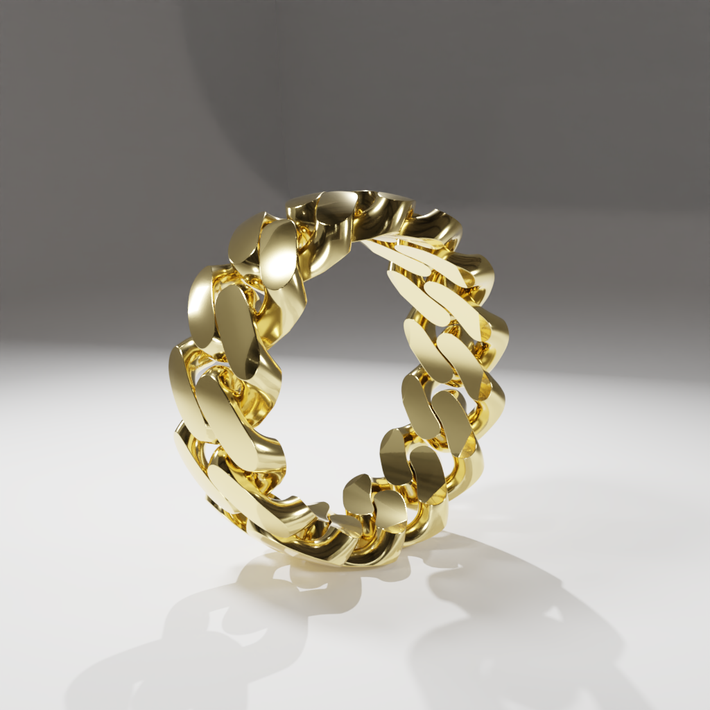 Pierścień "Cuban Ring"