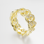 Pierścień "Cuban Ring Iced Out"
