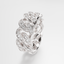 Pierścień "Cuban Ring Iced Out"