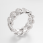 Pierścień "Cuban Ring Iced Out"