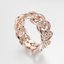 Pierścień "Cuban Ring Iced Out"