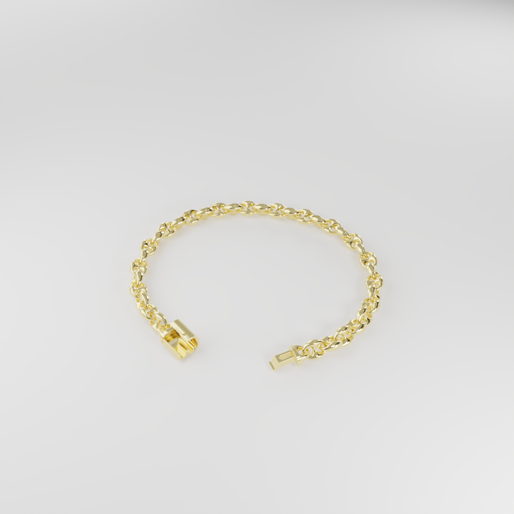 Bransoletka "Anchor" - 6mm