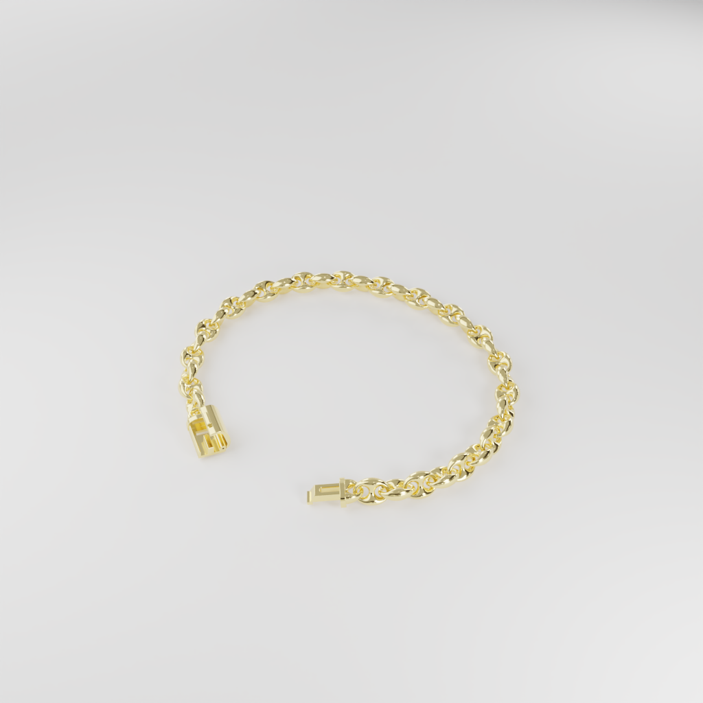 Bransoletka "Anchor" - 6mm