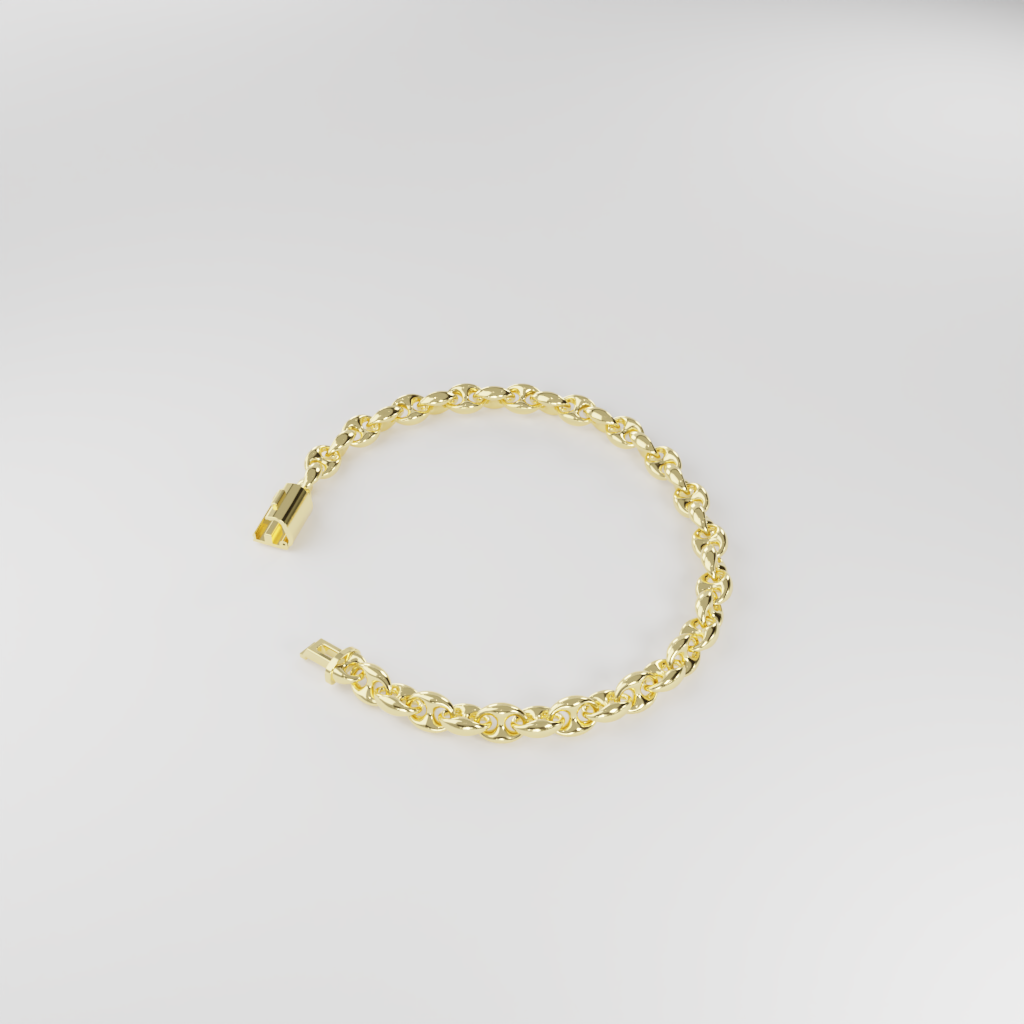 Bransoletka "Anchor" - 6mm