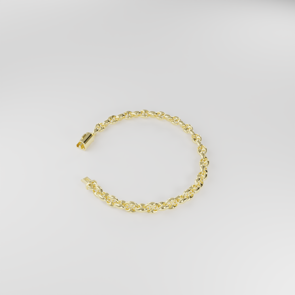 Bransoletka "Anchor" - 6mm