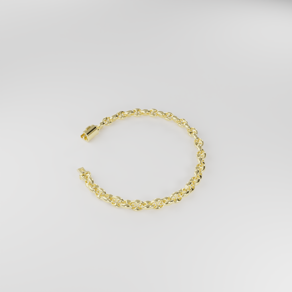 Bransoletka "Anchor" - 6mm