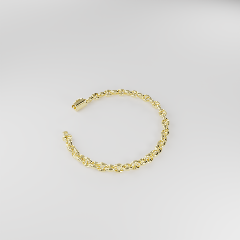 Bransoletka "Anchor" - 6mm