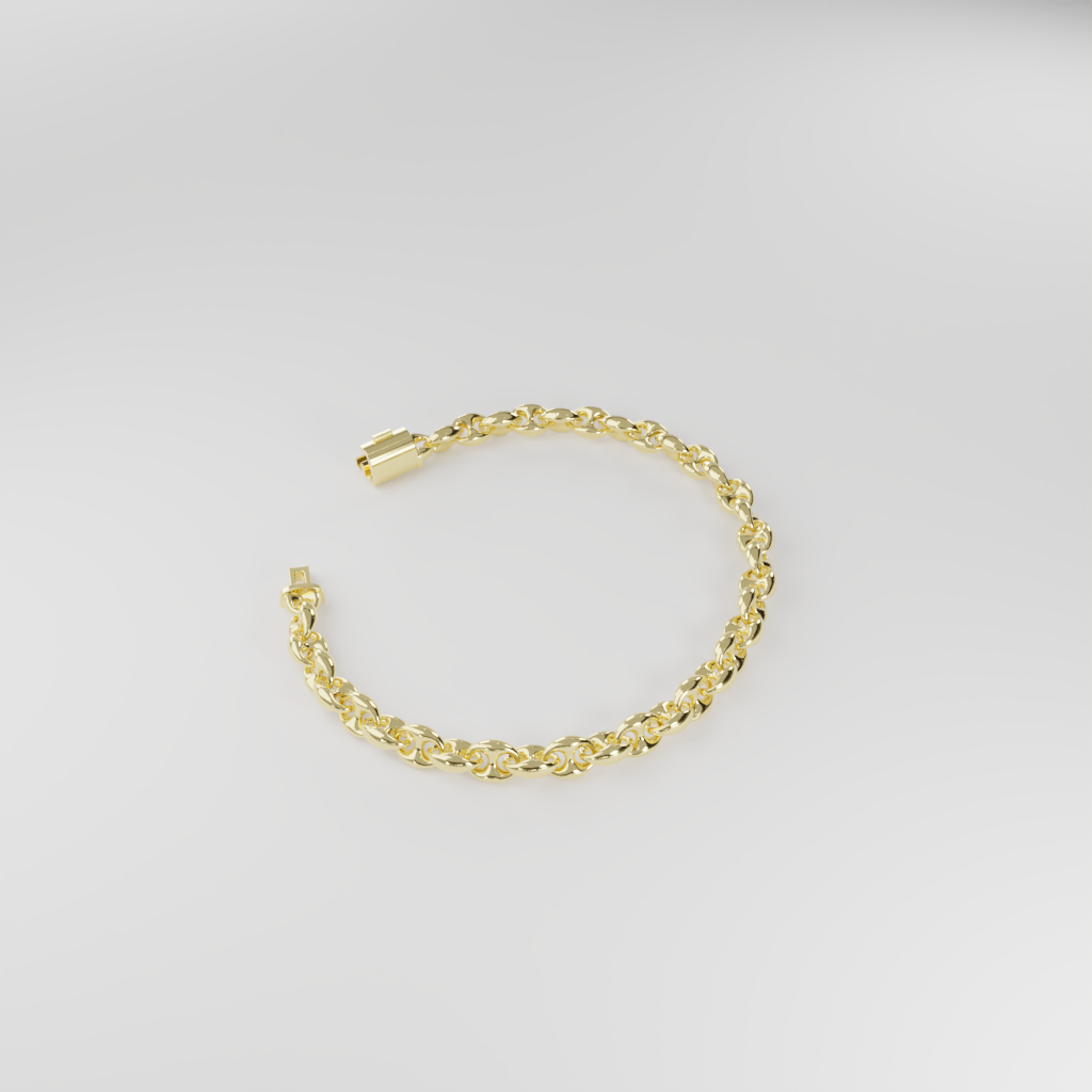 Bransoletka "Anchor" - 6mm