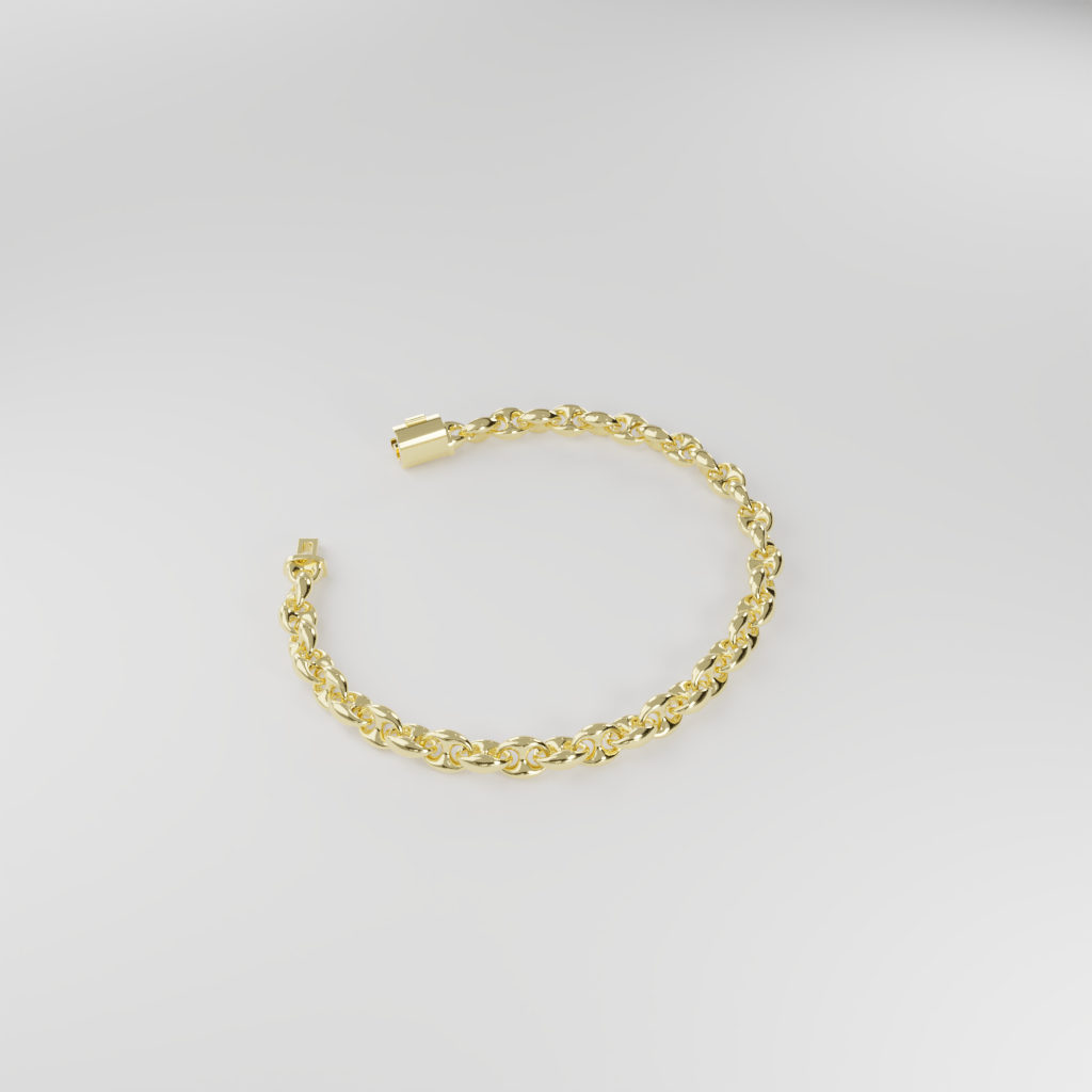 Bransoletka "Anchor" - 6mm