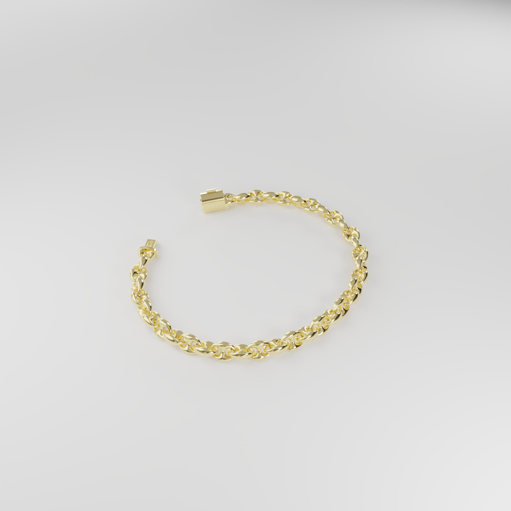 Bransoletka "Anchor" - 6mm