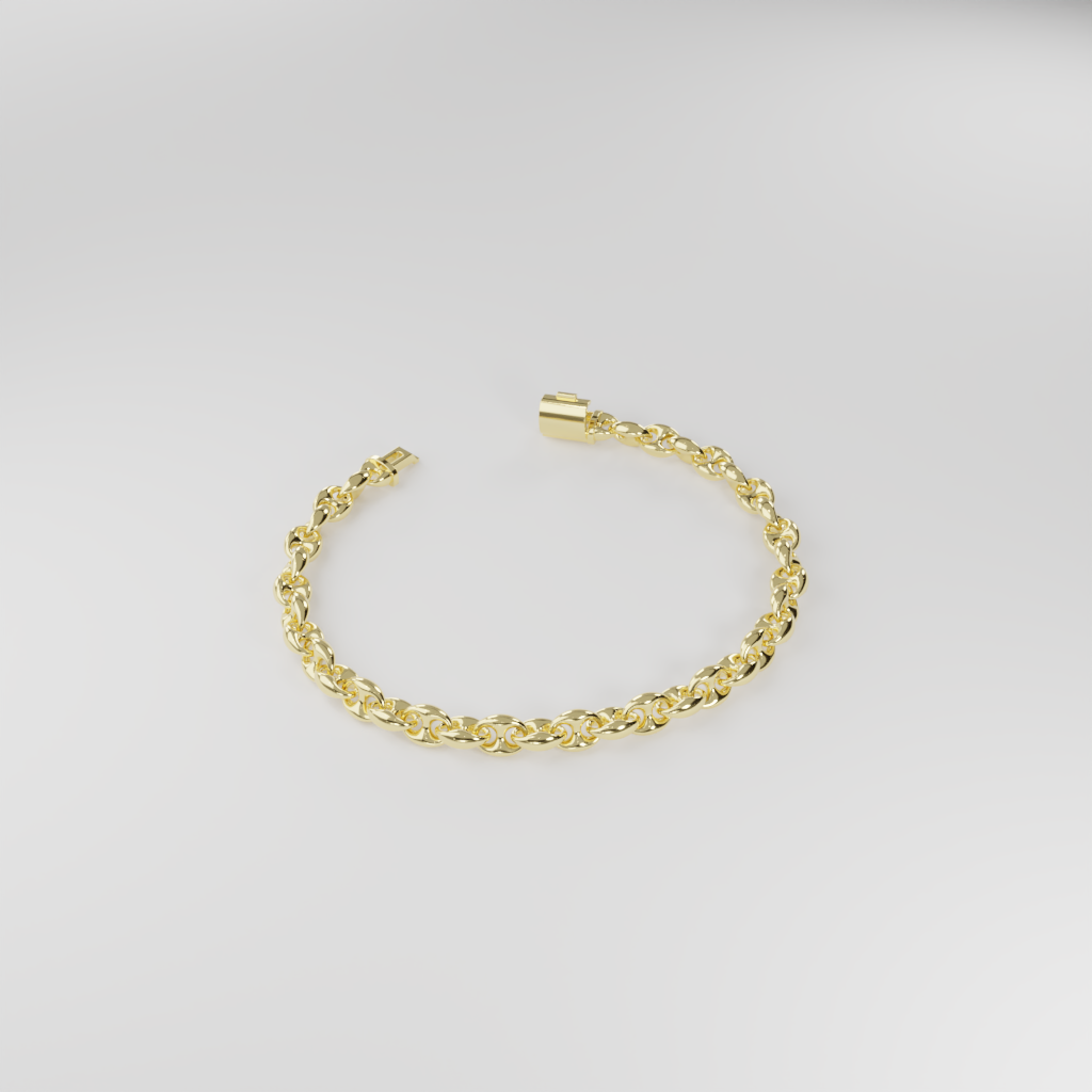 Bransoletka "Anchor" - 6mm