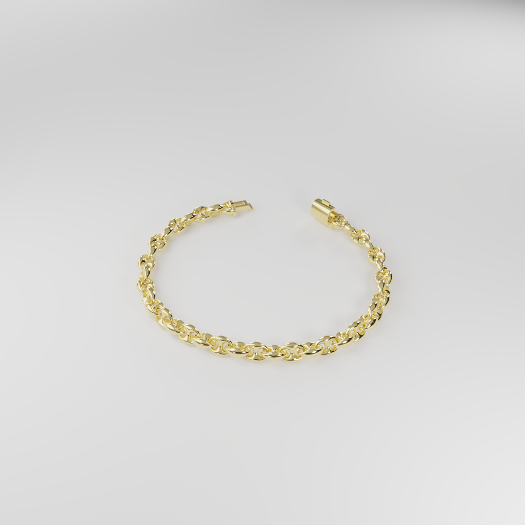 Bransoletka "Anchor" - 6mm