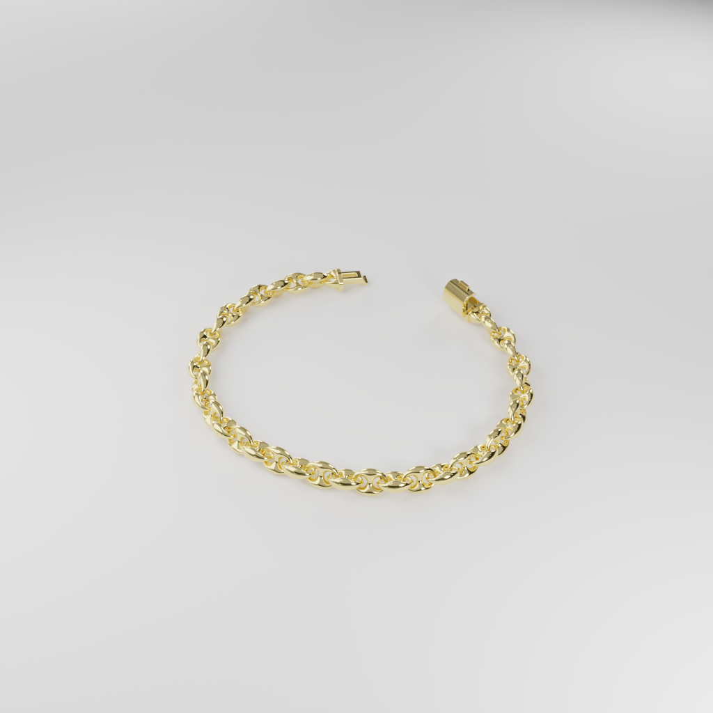 Bransoletka "Anchor" - 6mm