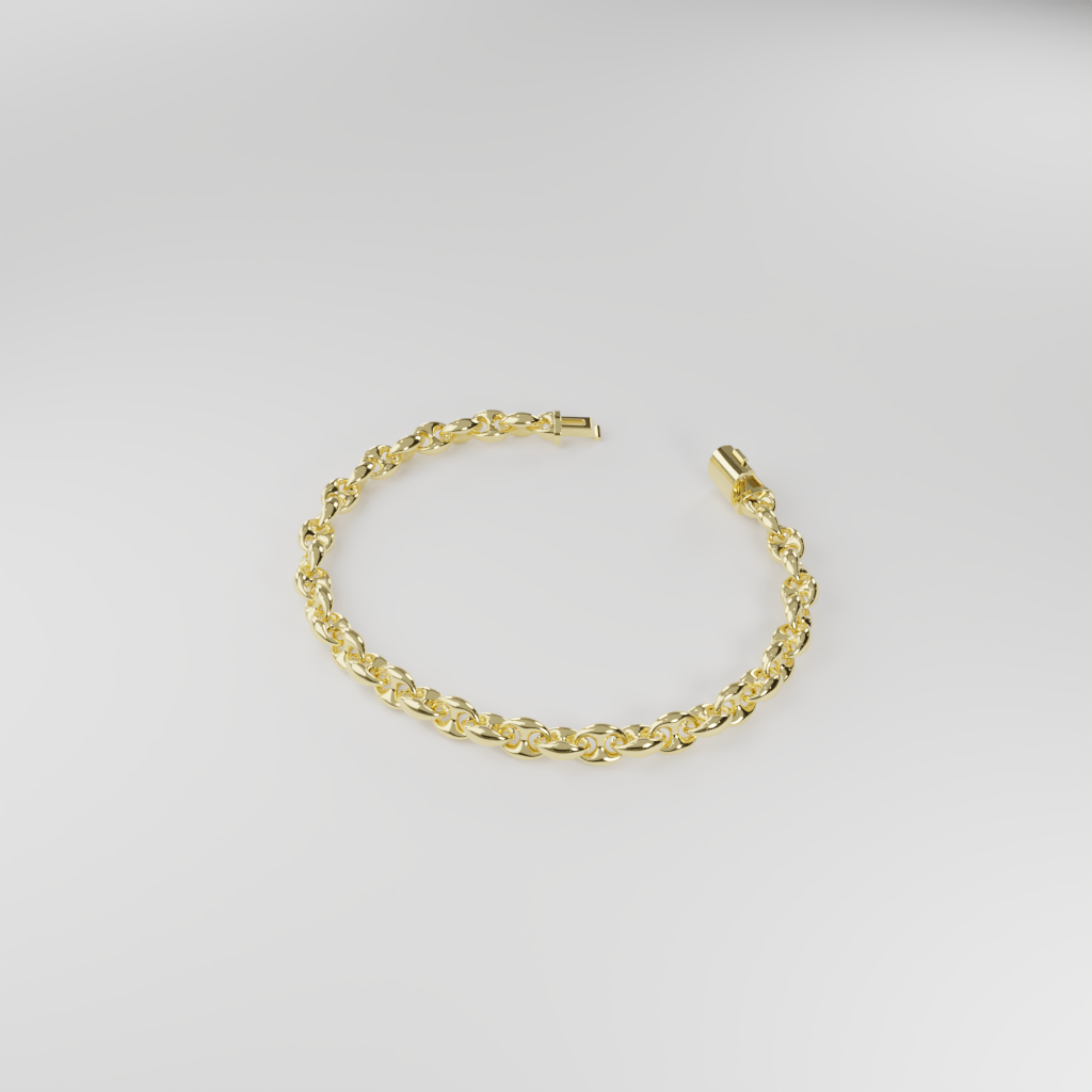 Bransoletka "Anchor" - 6mm