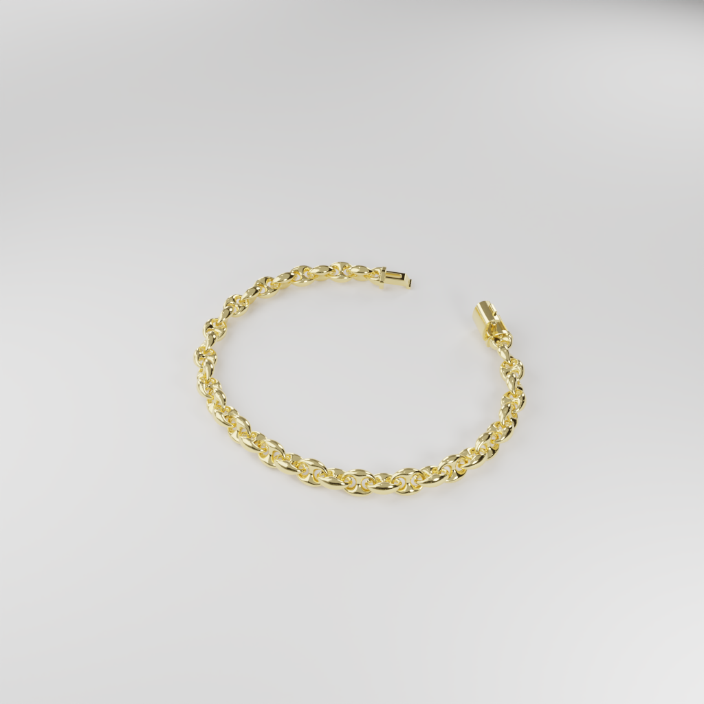 Bransoletka "Anchor" - 6mm