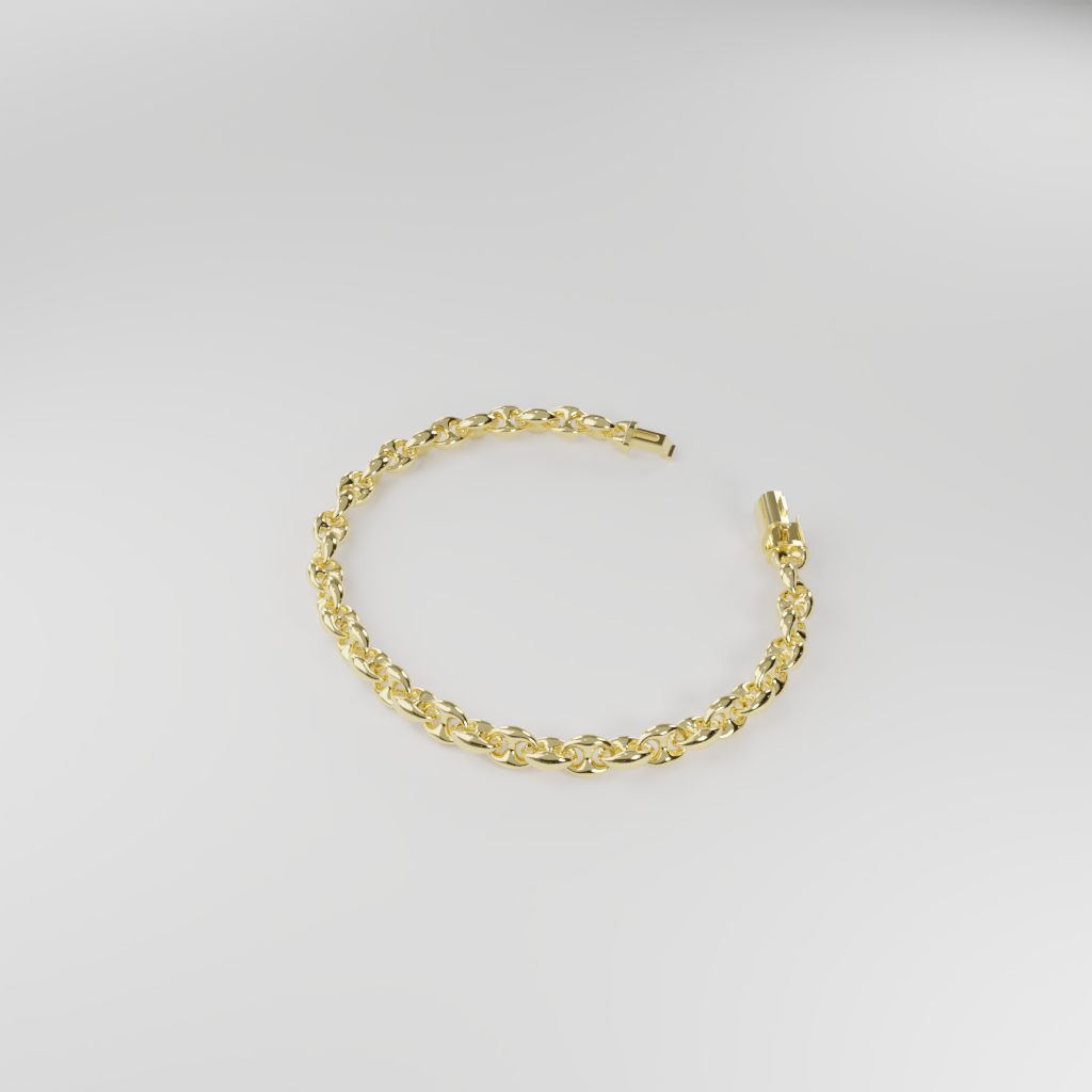 Bransoletka "Anchor" - 6mm