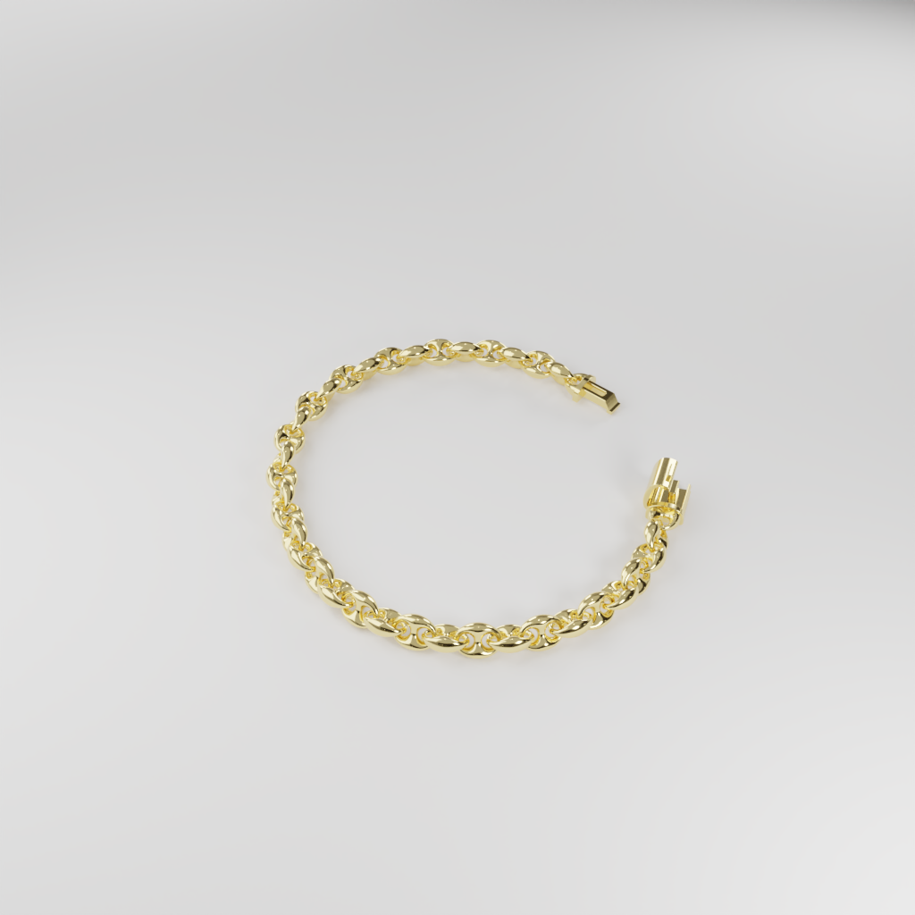 Bransoletka "Anchor" - 6mm