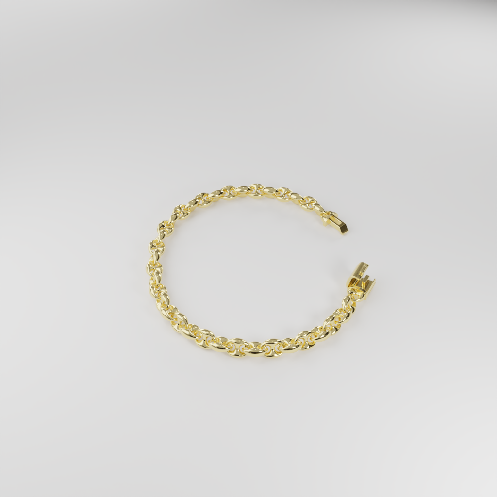 Bransoletka "Anchor" - 6mm