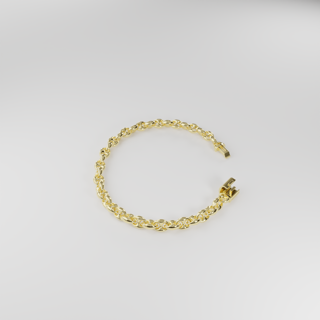 Bransoletka "Anchor" - 6mm