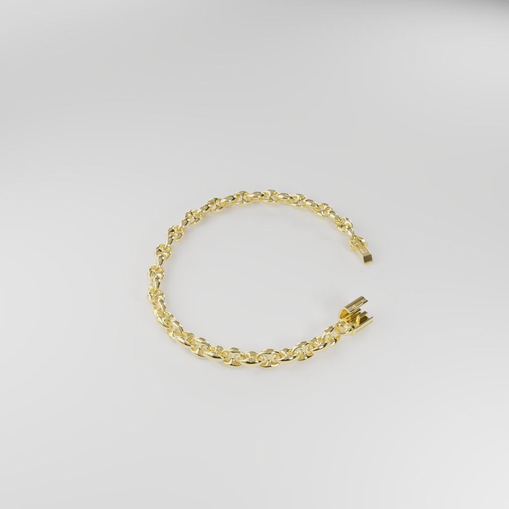 Bransoletka "Anchor" - 6mm